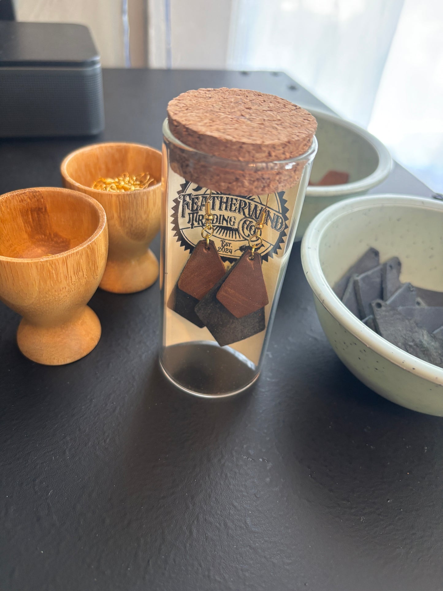 Leather Earrings