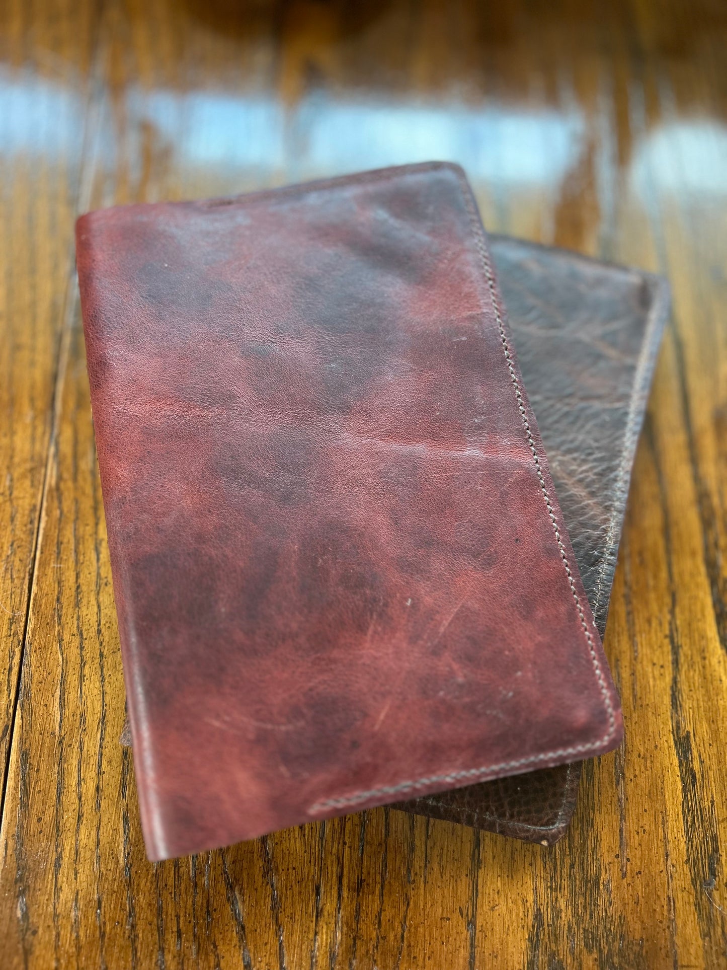 Leather Notebook (side folding)