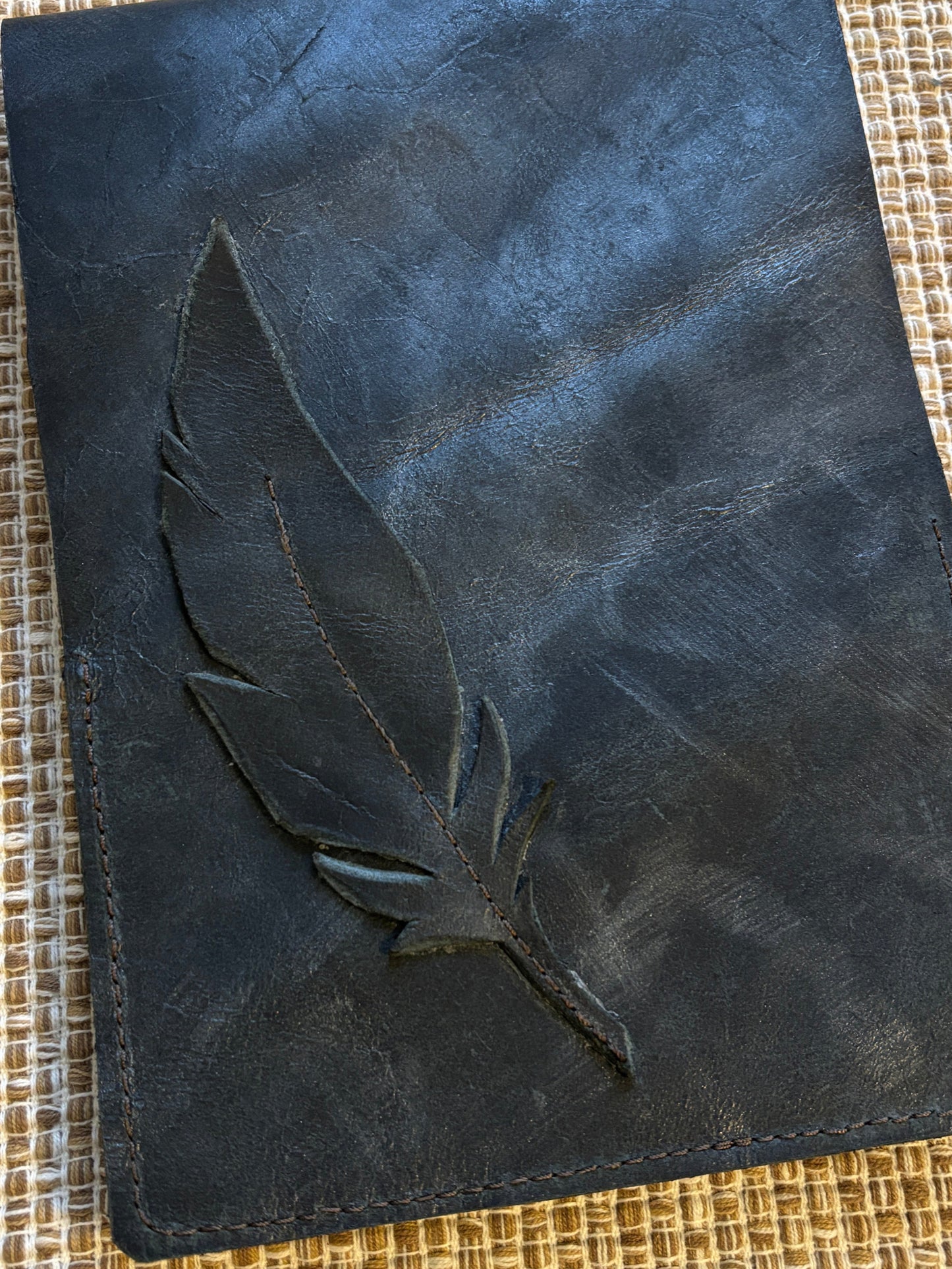 Feather Notepad (top folding)
