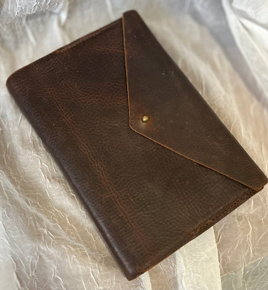 Leather Envelope Covered Journals